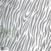 Zebra pattern painting stencil - 18x23 cm